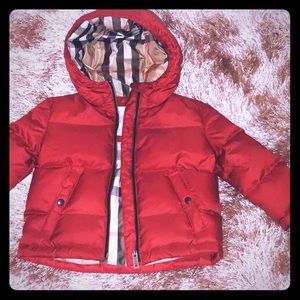 Kids unisex Burberry Coat